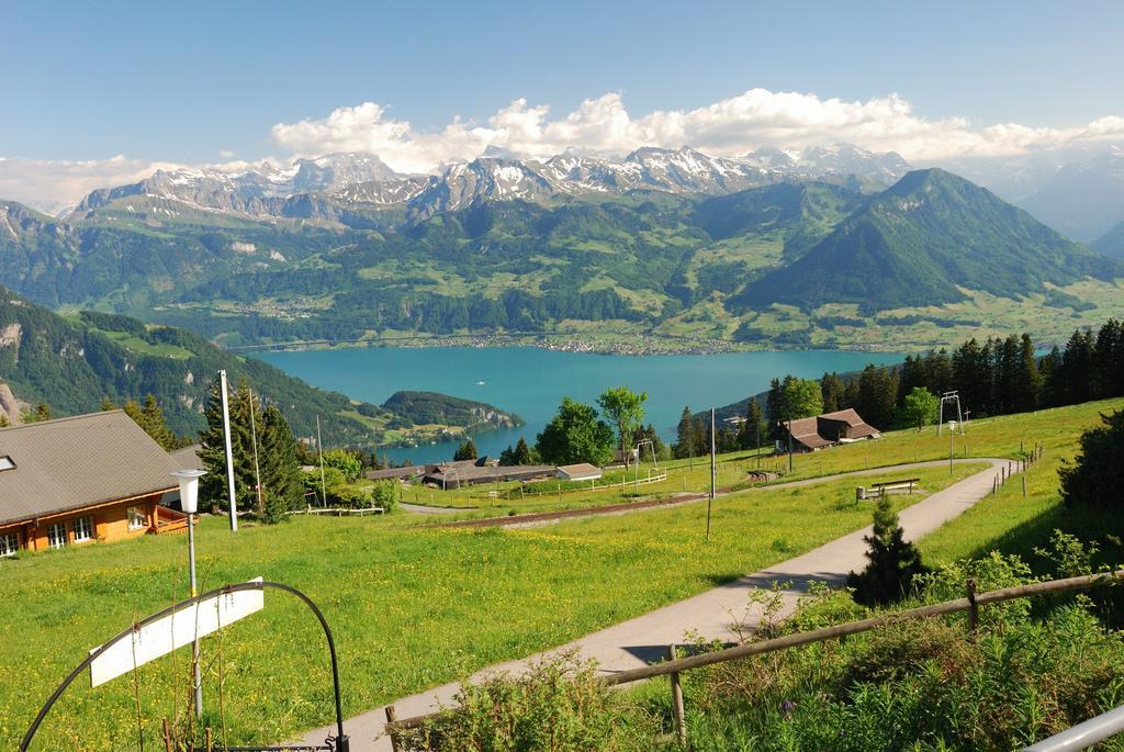 Kraeuterhotel Edelweiss Rigi Kaltbad Eksteriør bilde