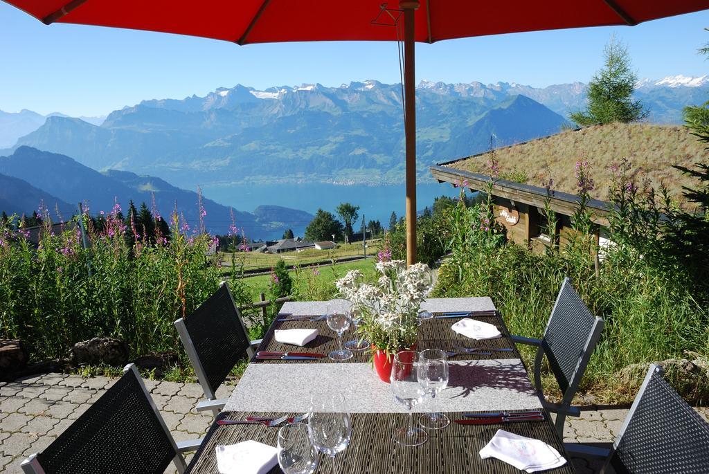 Kraeuterhotel Edelweiss Rigi Kaltbad Eksteriør bilde
